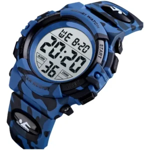 Reloj Deportivo Skmei 1548, Para Niños /impermeable/ Digital Correa Azul Marino