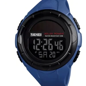 Reloj Skmei 1405 Deportivo Color de la correa Azul Color del bisel Azul Color del fondo Negro
