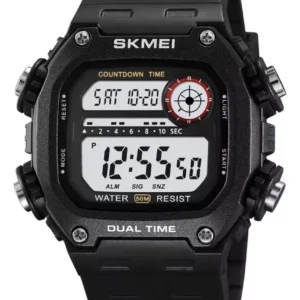 Reloj Pulsera Digital Skmei 2126bkbk Color Negro Con Correa De Poliuretano
