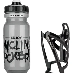 Kit Rockbros para Bicicleta: Porta Caramagiola con Botella de 600 mL